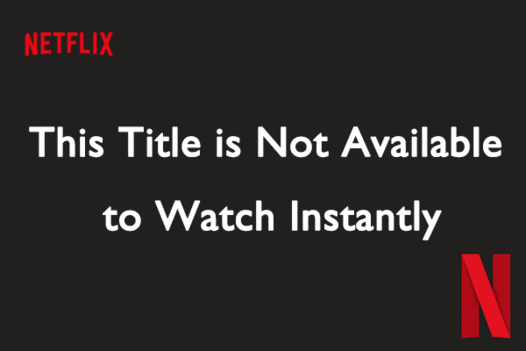 Netflix screen displaying a "Content Not Available" error message, illustrating geo-blocking restrictions while traveling.
